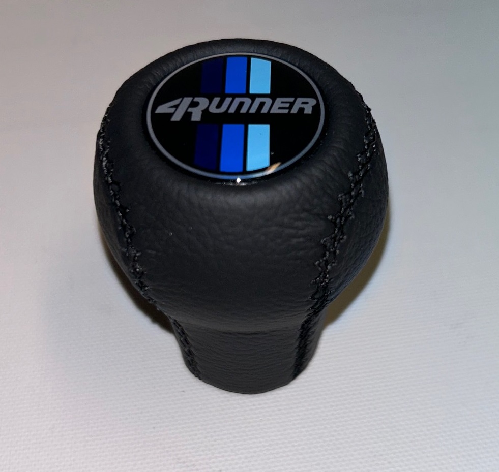 Toyota 4Runner gear shift knob genuine leather automatic transmission screw-on type shifter lever Toyota 4Runner gear shift knob genuine leather automatic transmission screw-on type shifter lever