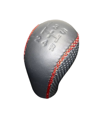 Subaru screw-on type leather gear shift knob stick 5 speed manual transmission shifter lever Subaru screw-on type leather gear shift knob stick 5 speed manual transmission shifter lever